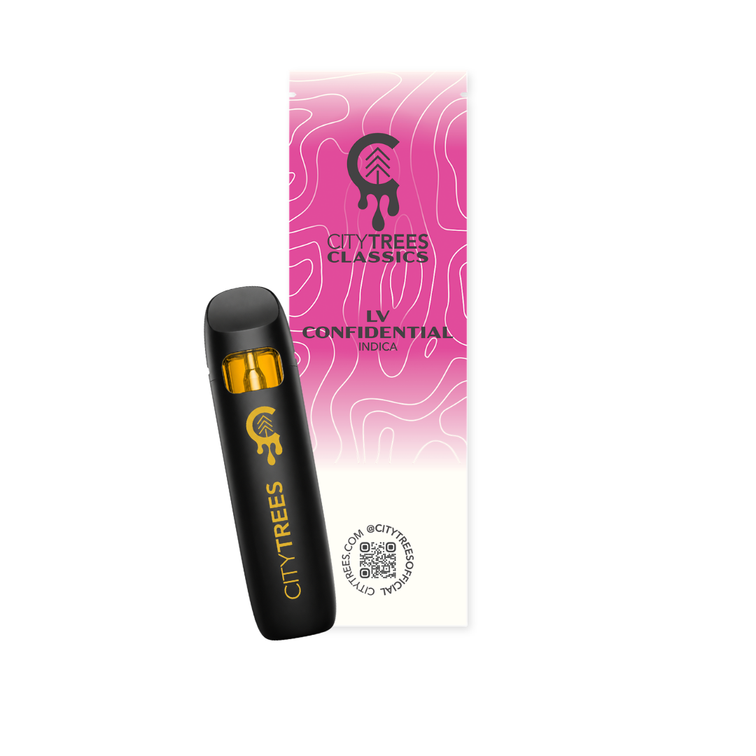 City Trees LV Confidential Vape at Oasis Cannabis Dispensary: A Las Vegas Tribute to the Legendary LA Confidential Strain